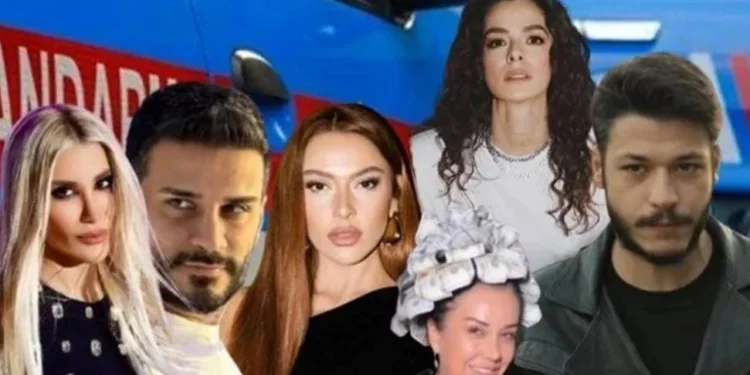 Ünlü isimlere şafak baskını! İrem Derici, Hadise, Dilan Polat ve Kubilay Aka…