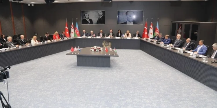 Parlamentolar Arası Dostluk Grubu üyeleri toplantıda konuşma yaptı: “Bir Millet-Üç Devlet” vurgusu