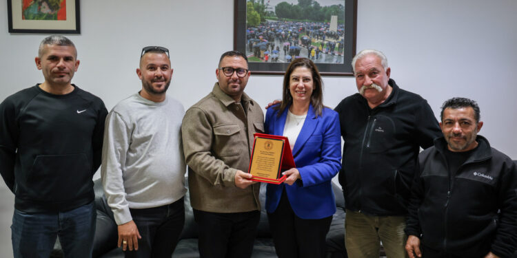 CTP Başkanı İncirli, Kalkanlı Spor Kulübü Yönetim Kurulu heyetini kabul etti