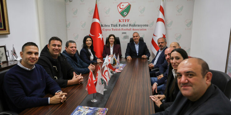 CTP heyeti KTFF’yi ziyaret etti