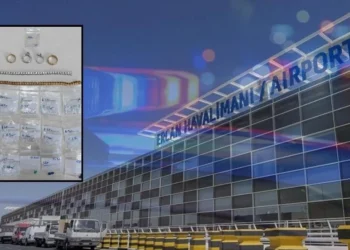 Ercan Havalimanı’nda ihbar üzerine denetim: Kaçak altına 1 milyon 400 bin TL’lik ceza!