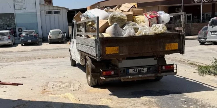 Gazimağusa’da bin 800 kilo baharat, kuruyemiş ve kuru meyve müsadere edildi