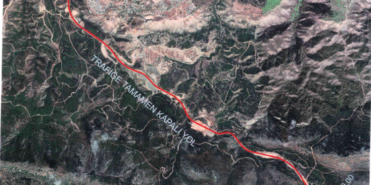 Girne Acapulco kavşağı ile Değirmenlik yol ayrımı, 3 gün trafiğe kapalı