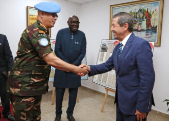 Ertuğruloğlu, BM Temsilcisi Diagne ve UNFICYP Komutanı Alam’ı kabul etti