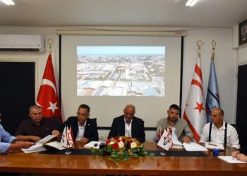 KIB-TEK Gazimağusa Bölge Amirliği hizmet binası için Ciner Construction ile sözleşme imzalandı