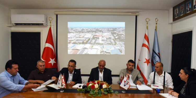 KIB-TEK Gazimağusa Bölge Amirliği hizmet binası için Ciner Construction ile sözleşme imzalandı