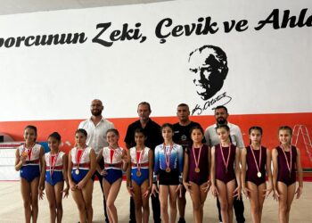 Küçükler Artistik Cimnastik Şampiyonası yapıldı