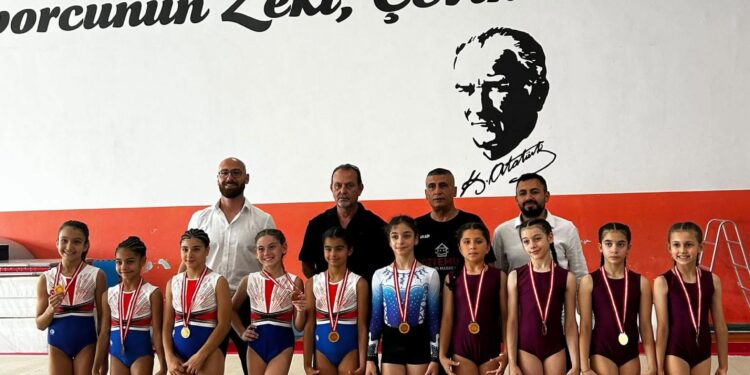 Küçükler Artistik Cimnastik Şampiyonası yapıldı