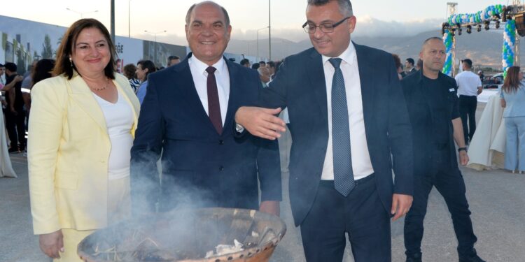 Cumhurbaşkanı Erhürman, Değirmenlik-Akıncılar Belediyesi’nin yeni hizmet binasının temel atma törenine katıldı