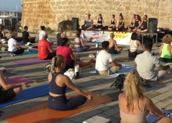 ‘Dünya Yoga Günü’ kapsamında Girne’de etkinlik gerçekleştirildi