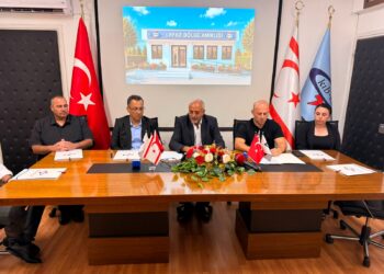 KIB-TEK Lefke Hizmet Binası için yapım sözleşmesi imzalandı