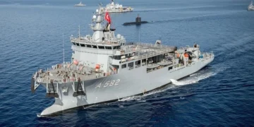TCG IŞIN’ın ardından TCG ALEMDAR da Girne’ye ilerliyor