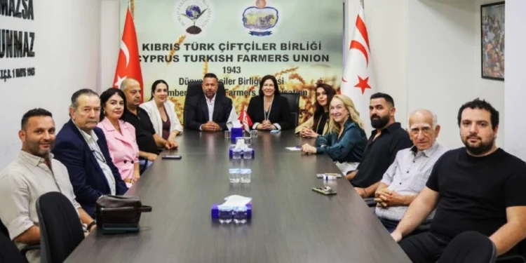 CTP, Kıbrıs Türk Çiftçiler Birliği’ni ziyaret etti: Planlı bir tarım politikası izleyeceğiz